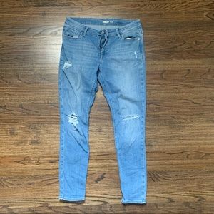 Old Navy Distressed RockStar Jeans